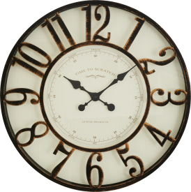 Часы настенные Dream River DMR круглые ø51.2 см цвет коричневый