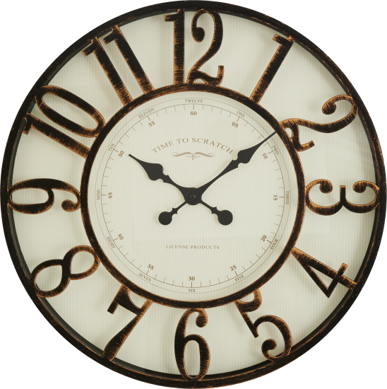 Часы настенные Dream River DMR круглые ø51.2 см цвет коричневый