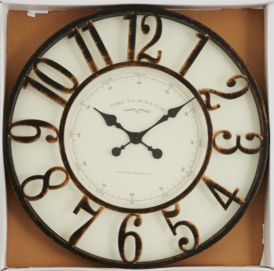 Часы настенные Dream River DMR круглые ø51.2 см цвет коричневый