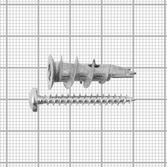 Дюбель-Дрива для гипсокартона Sormat 4.5x35 мм 2 шт.