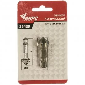 Конический зенкер КУРС 36439
