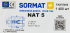 Дюбель Sormat NAT нейлон 5x25 мм 1400 шт.