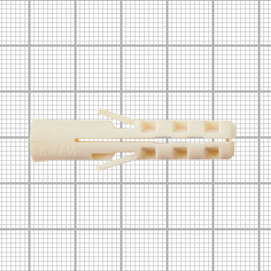 Дюбель Sormat NAT нейлон 8x40 мм 10 шт.