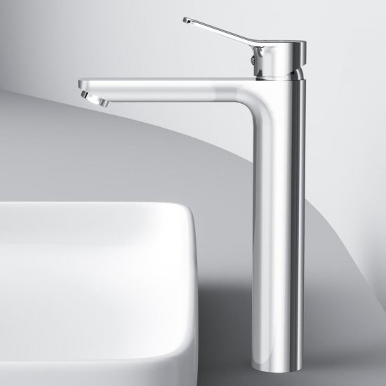 Смеситель для раковины высокий AM.PM X-Joy хром однорычажный (F85A92000)