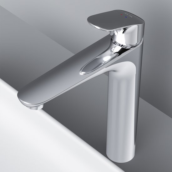 Смеситель для раковины высокий AM.PM Like хром однорычажный (F8092000)