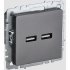 Розетка usb IEK Brite