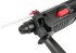 Перфоратор сетевой SDS-plus DRR-500K, 550 Вт, 1.6 Дж