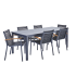 Стол садовый прямоугольный Naterial Dora 206x89x75 см алюминий/пластик