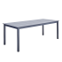 Стол садовый прямоугольный Naterial Dora 206x89x75 см алюминий/пластик