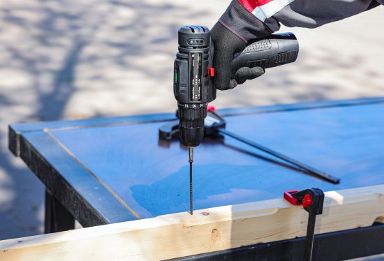 Дрель-шуруповерт аккумуляторная DRA-12/Р, 12 В Li-ion 1.3 Ач