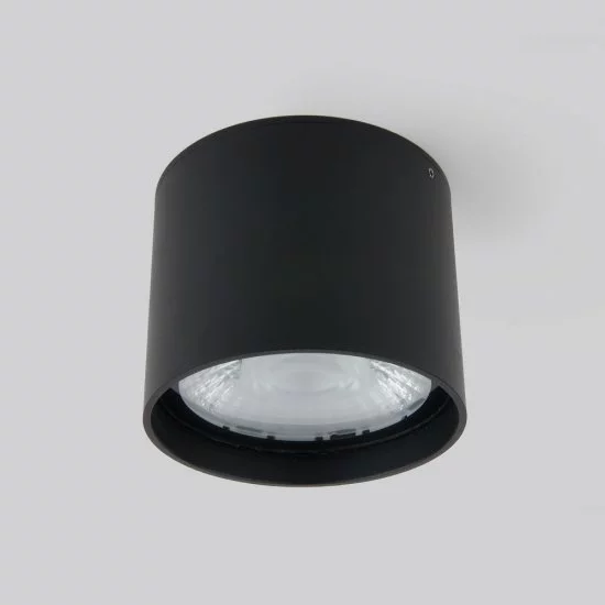 Светильник светодиодный садово-парковый накладной Elektrostandard Light LED черный 110 мм 4000К 15 Вт IP54 (35132/H)