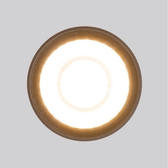 Светильник светодиодный садово-парковый накладной Elektrostandard Light LED черный 110 мм 4000К 15 Вт IP54 (35132/H)
