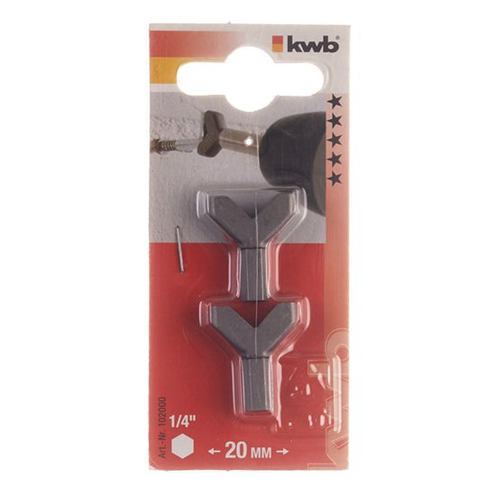 Крючковерт KWB (1020-00) до d4 мм (2 шт.)