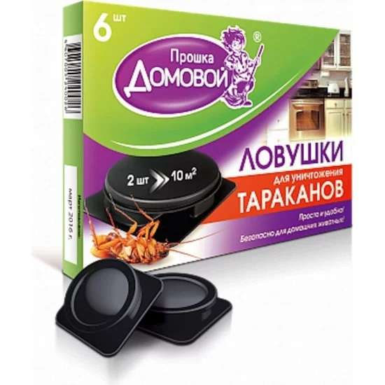 Ловушка от тараканов Домовой Прошка 22035