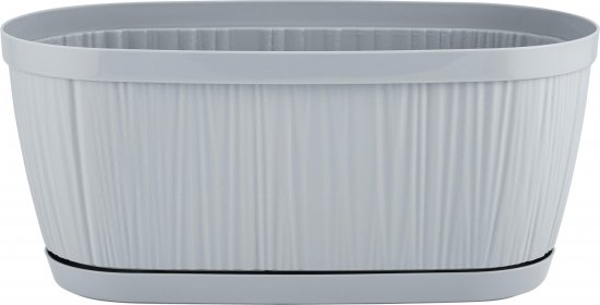 Горшок цветочный Ingreen Barcelona 27.7x14.4x12.2 см v2.7 л пластик утренний туман
