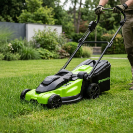 Газонокосилка электрическая Greenworks 2000 Вт 43 см