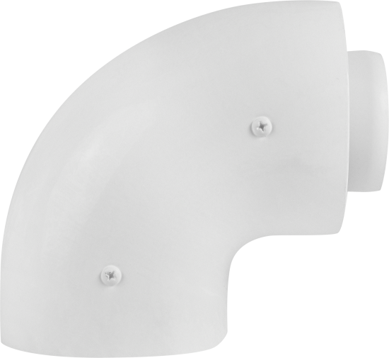 Отвод Krats коаксиальный 60/100 мм 90 г