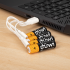 Кабель Duwi USB-Type-C 0.125 м цвет белый