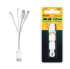Кабель Duwi USB-Type-C 0.125 м цвет белый
