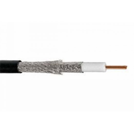 Коаксиальный кабель NETLAN EC-C2-21123B-BK-3