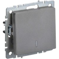 Одноклавишный выключатель IEK Brite вс10-1-1-брс