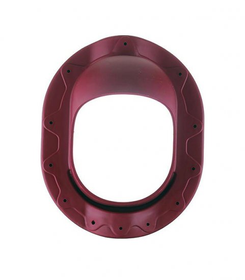 Проходной элемент Поливент для готовой кровли из металлочерепицы красное вино RAL 3005