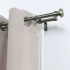 Карниз двухрядный раздвижной Inspire Atik 160-300 см металл цвет латунь