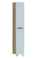 Пенал для ванной Рондо напольный 180x30 см цвет белый