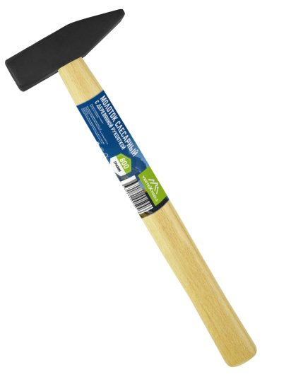 Молоток слесарный Vertextools 10-60-800 деревянная рукоятка 800 г