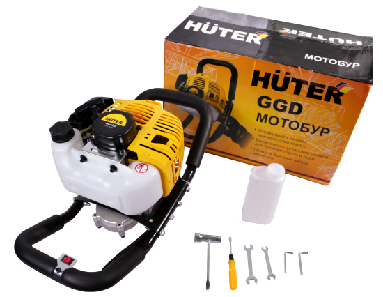 Мотобур Huter GGD- 1.9/30RS 2.72 л.с