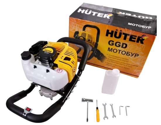 Мотобур Huter GGD- 1.9/30RS 2.72 л.с