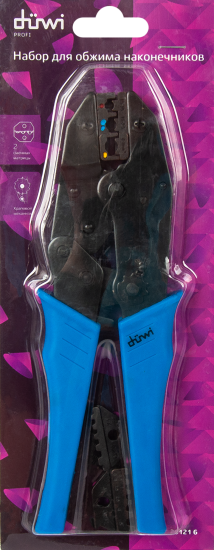 Кримпер Duwi Profi 2 матрицы для обжима