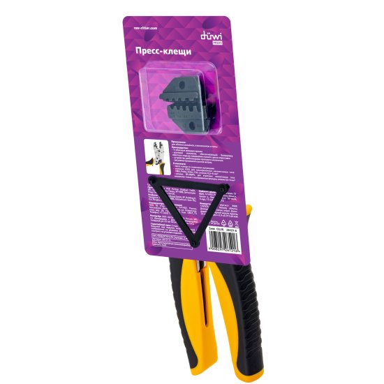 Кримпер Duwi Profi 2 матрицы для обжима