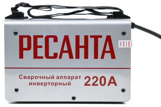 Сварочный аппарат инверторный Ресанта САИ-220ПРО, 220 А, до 6 мм