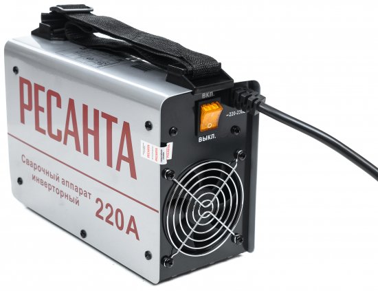Сварочный аппарат инверторный Ресанта САИ-220ПРО, 220 А, до 6 мм