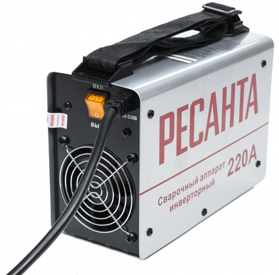 Сварочный аппарат инверторный Ресанта САИ-220ПРО, 220 А, до 6 мм