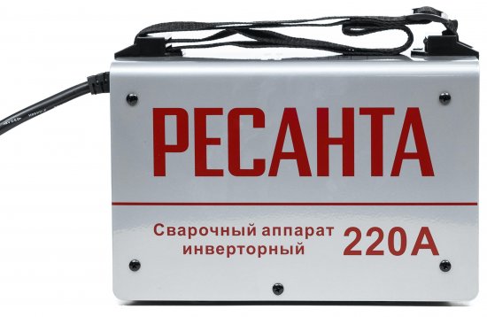 Сварочный аппарат инверторный Ресанта САИ-220ПРО, 220 А, до 6 мм