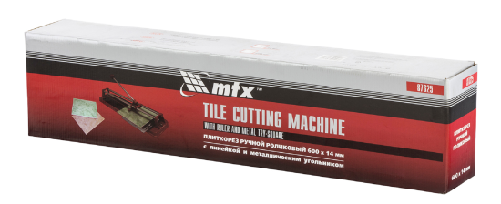 Плиткорез ручной MTX 600 мм толщина реза 14 мм