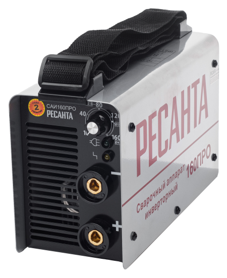 Сварочный аппарат инверторный Ресанта САИ-160ПРО, 160 А, до 4 мм