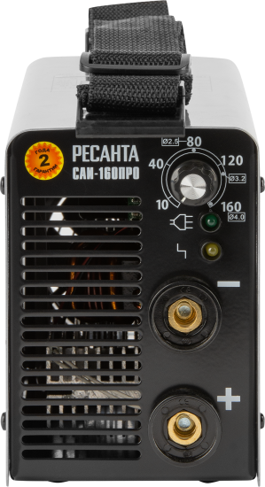 Сварочный аппарат инверторный Ресанта САИ-160ПРО, 160 А, до 4 мм