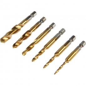 Набор сверл-метчиков ТУНДРА 7139567