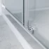 Комплект профилей и фурнитуры для душевой ширмы Sensea Easy 100x100 см цвет хром