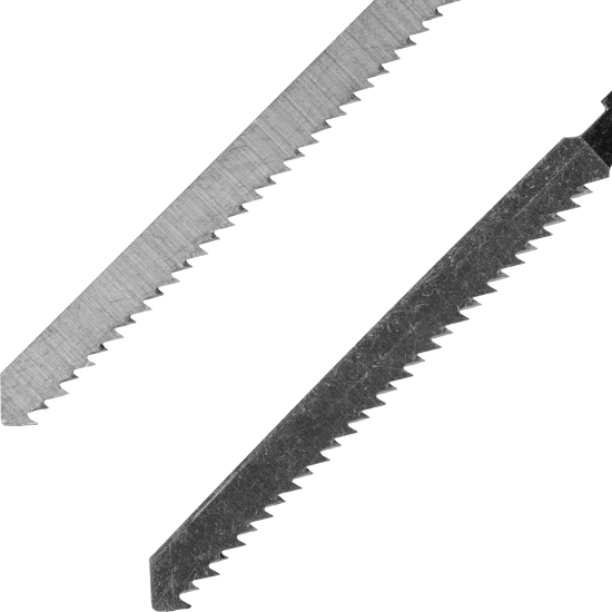 Пилка для лобзика по дереву Elitech T101BF 75 мм 2 шт.