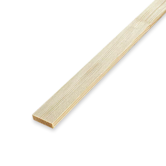 Рейка сращенная 5x19x1000 мм хвоя сорт Экстра прямая