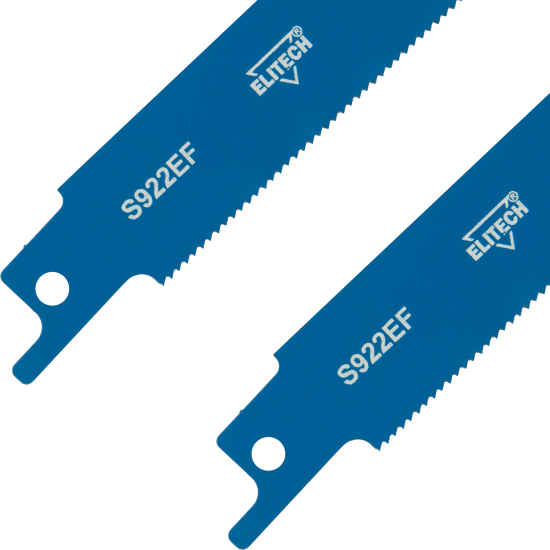 Полотно для сабельной пилы по металлу Elitech 1820.087300 130 мм, 2 шт.