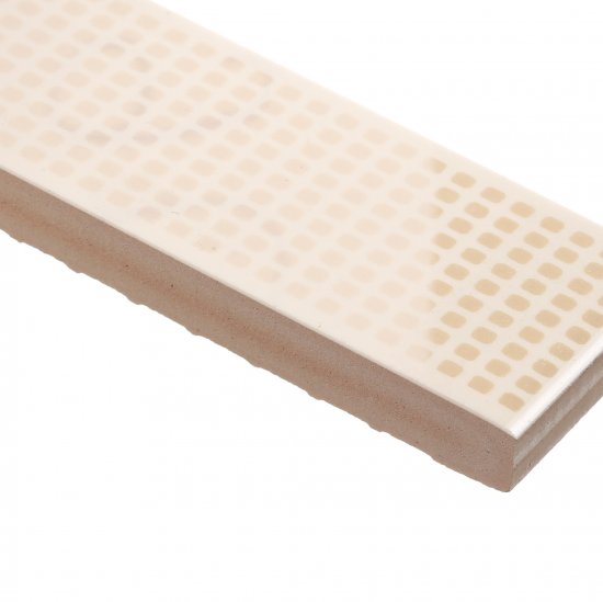 Плитка бордюр Kerama Marazzi Вилланелла бежевая 400x30x8 мм