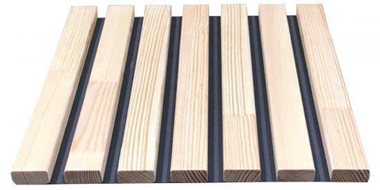 Декоративный брусок сращенный 11x29x1000 мм хвоя сорт Экстра прямой