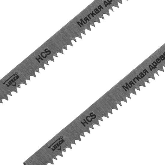 Пилка для лобзика по дереву Elitech T101AO 50 мм 2 шт.