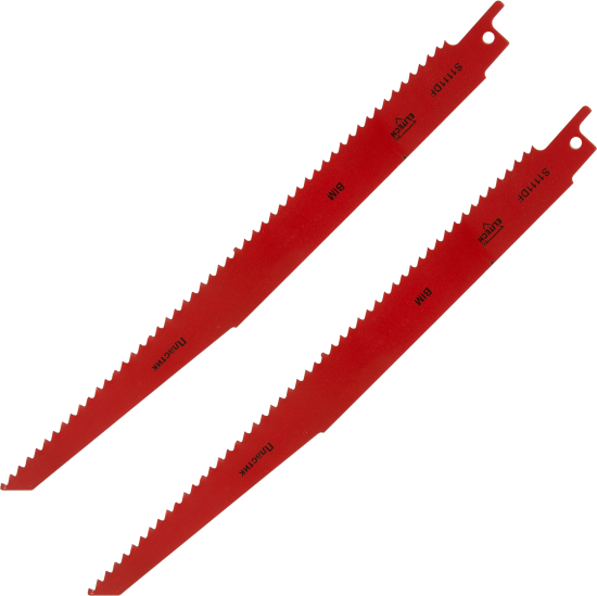 Полотно для сабельной пилы по пластику Elitech 1820.087700 210 мм, 2 шт.