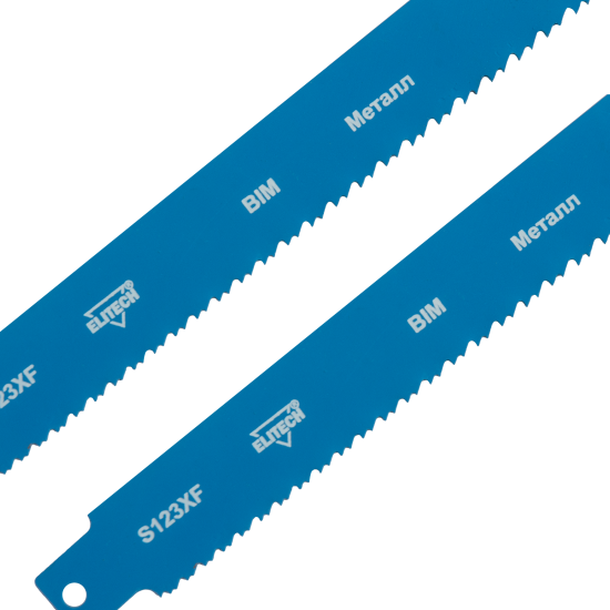 Полотно для сабельной пилы по металлу Elitech 1820.087500 130 мм, 2 шт.